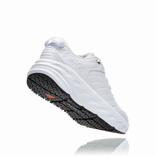 Hoka One One BONDI SR Lifestyle Shoes For Men India White IN-5680